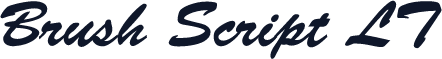 Brush Script LT