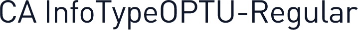 CA InfoTypeOPTU-Regular
