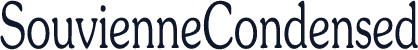 SouvienneCondensed