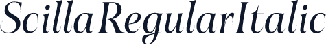 ScillaRegularItalic