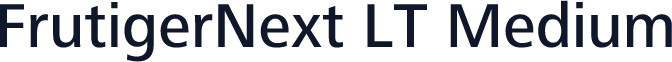 FrutigerNext LT Medium