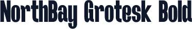 NorthBay Grotesk Bold
