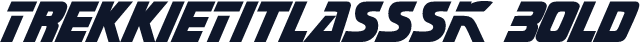 TrekkieTitlasSSK Bold