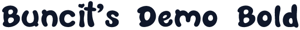 Buncit's Demo Bold
