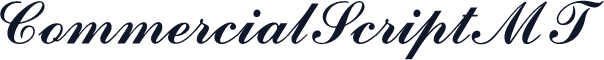 CommercialScriptMT