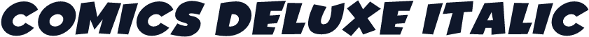Comics Deluxe Italic
