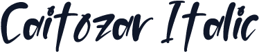 Caitozar Italic