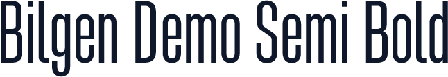 Bilgen Demo Semi Bold