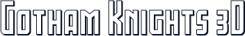 Gotham Knights 3D