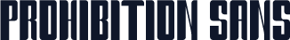 Prohibition Sans