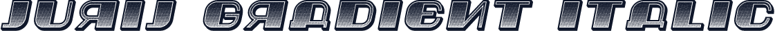 Jurij Gradient Italic