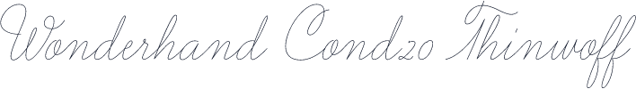 Wonderhand Cond20 Thinwoff