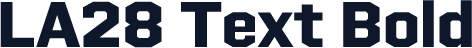 LA28 Text Bold