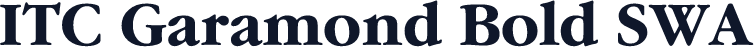 ITC Garamond Bold SWA