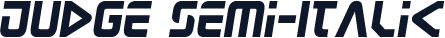Judge Semi-Italic
