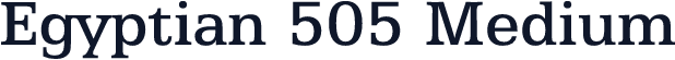 Egyptian 505 Medium