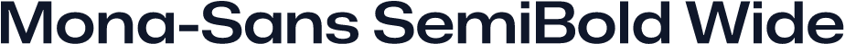 Mona-Sans SemiBold Wide