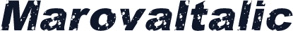 MarovaItalic