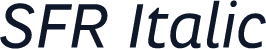 SFR Italic