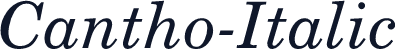 Cantho-Italic