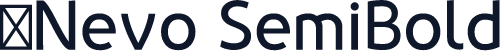 ☞Nevo SemiBold