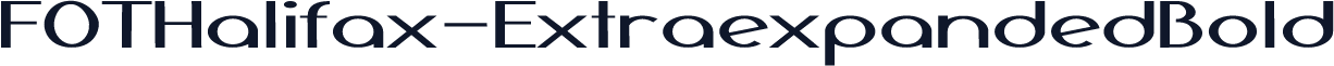 FOTHalifax-ExtraexpandedBold