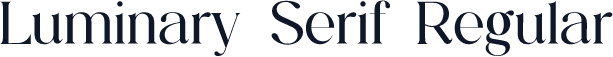 Luminary Serif Regular