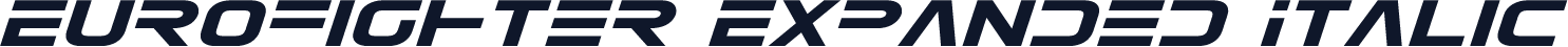 Eurofighter Expanded Italic