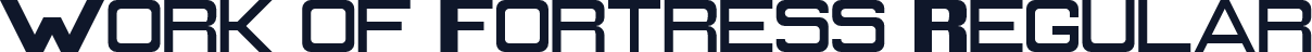 Work of Fortress Regular