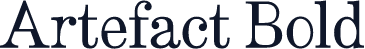 Artefact Bold