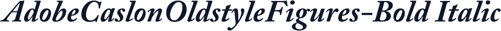 AdobeCaslonOldstyleFigures-Bold Italic