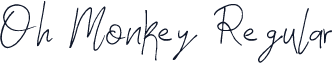 Oh Monkey Regular
