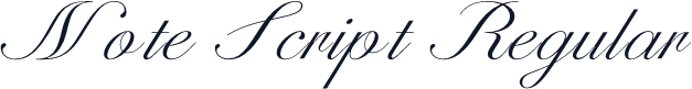 Note Script Regular