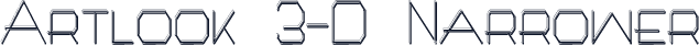 Artlook 3-D Narrower