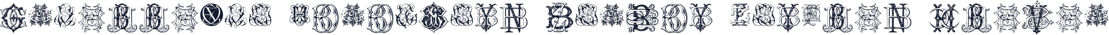 Intellecta Monograms Random Samples Eleven