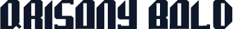 QRISONY Bold
