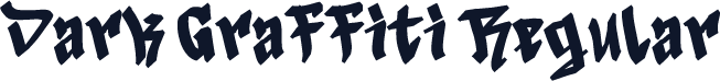 Dark Graffiti Regular