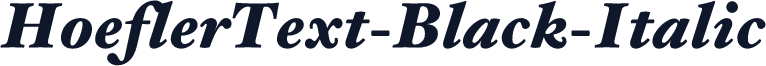 HoeflerText-Black-Italic