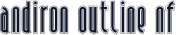 Andiron Outline NF