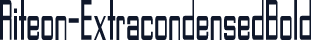 Riteon-ExtracondensedBold