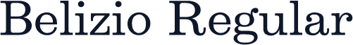 Belizio Regular