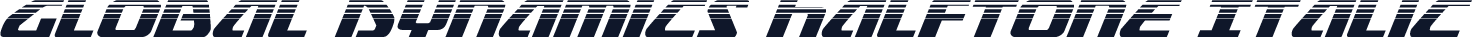 Global Dynamics Halftone Italic