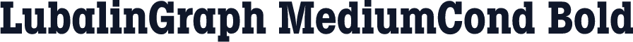 LubalinGraph MediumCond Bold