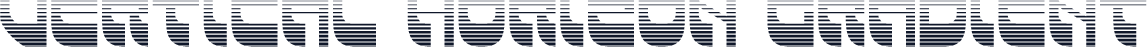 Vertical Horizon Gradient