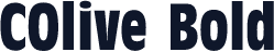 COlive Bold