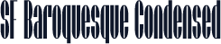 SF Baroquesque Condensed
