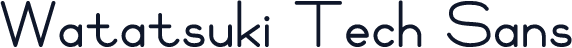 Watatsuki Tech Sans