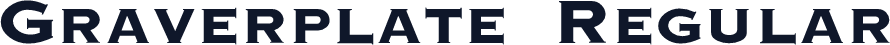 Graverplate Regular