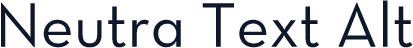 Neutra Text Alt