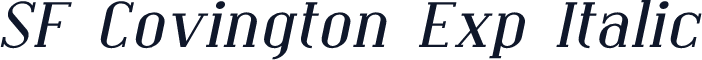 SF Covington Exp Italic